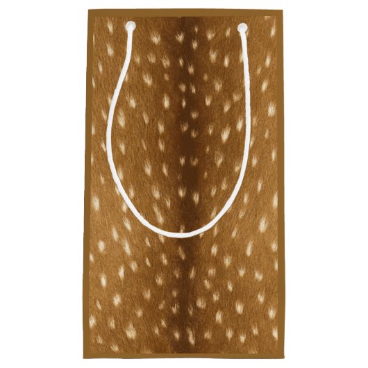 Rustic Baby Deer Spotted Fawn Fur Klein Cadeauzakje (Voorkant)