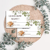 Rustic Baby is het brouwen van koffie Raad eens ho Informatiekaartje