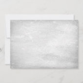 Rustic Baby's Breath Lavender Floral Vrijgezellenf Kaart (Achterkant)