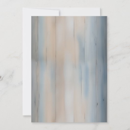 Rustic Baby's Breath Mason Jar huwelijksuitnodigin Kaart (Achterkant)