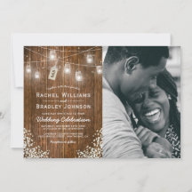 Rustic Babys Breath Mason Jar Photo Weddenschap