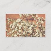 Rustic Baby's Breath Mason Jar Wedding Place Card Plaatskaartje (Achterkant)