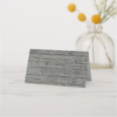 RUSTIC BABY'S BREATH PLACE KAART PLAATSKAARTJE (Achterkant)