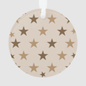 Rustic Baby's First Christmas Keepsake Ornament (achterkant)