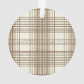 Rustic Baby's First Christmas Keepsake Ornament (achterkant)