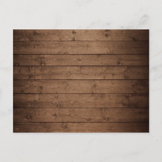 Rustic Baby's Radekkinglampjes die goed werken Briefkaart (Achterkant)