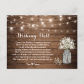 Rustic Baby's Radekkinglampjes die goed werken Briefkaart (Voorkant)