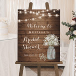 Rustic Baby's Vrijgezellenfeest met de ringbandlam Poster<br><div class="desc">Voeg een aanraking van bijtende charme aan uw vrijgezellenfeest met het Poster van het Teken van de Lichten van het Koord van de Schatting van dit Baby Breath Vrijgezellenfeest toe. De nette houtoogige achtergrond en de delicate adembloemen van de baby maken dit poster de perfecte aanvulling op elk vrijgezellenfeest decor....</div>