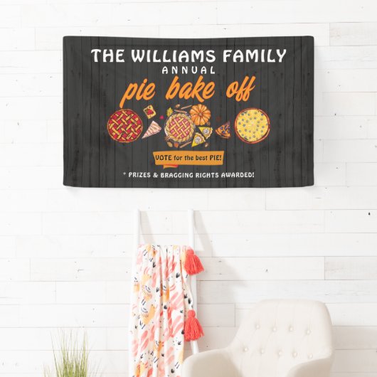 Rustic Bake Off B Family Pumpkin Pie Competition Spandoek (Insitu)