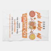 Rustic Bake Off Pumpkin Pie Competition Champion Theedoek (Horizontaal)