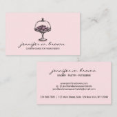 Rustic Bakery French Macaroon Cafe Visitekaartje (Voorkant / Achterkant)