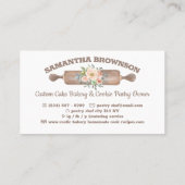 Rustic Bakery Koop vijf korting loyaal Visitekaartje (Achterkant)