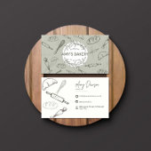 Rustic Bakery Store Aangepaste Visitekaartjes