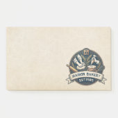 Rustic Bakery Store Pastry Dessert Sweet Cake Shop Post-it® Notes (Voorkant)