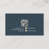 Rustic Bakery Store Pastry Desserts Loyalty Punch (Achterkant)