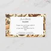 Rustic Baking Business Kortingskaartje (Achterkant)