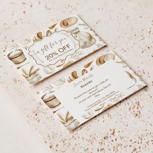 Rustic Baking Business Kortingskaartje