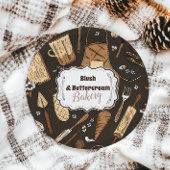 Rustic Baking Business Papieren Bordje