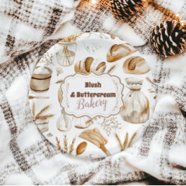 Rustic Baking Business Papieren Bordje