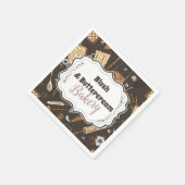 Rustic Baking Business Servet (Hoek)