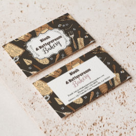 Rustic Baking Business Visitekaartje