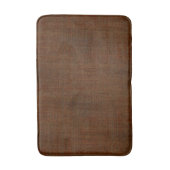 Rustic Bamboo Wood Grain Texture Kijk Badmat (Voorkant Verticaal)