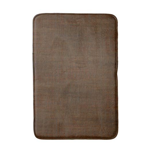 Rustic Bamboo Wood Grain Texture Kijk Badmat (Voorkant Verticaal)