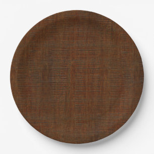 Rustic Bamboo Wood Grain Texture Kijk Papieren Bordje