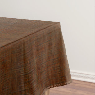 Rustic Bamboo Wood Grain Texture Kijk Tafelkleed