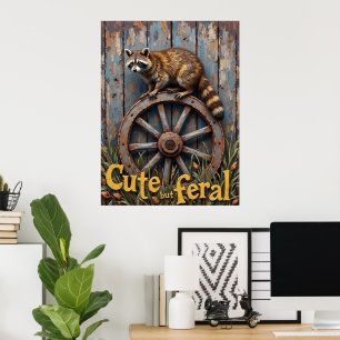 Rustic Bandit: Wasbeer aan het stuur Poster