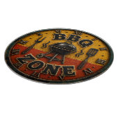 Rustic Barbecue Outdoor Kitchen & Man Cave Gift Snijplank (Hoek)