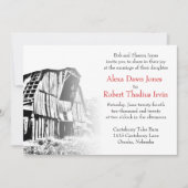 Rustic Barn 2 Wedding Uitnodiging (Voorkant)