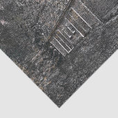 Rustic Barn  Black en White Sepia Texture Tissuepapier (Detail)