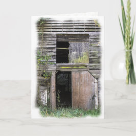 Rustic Barn Bliss Notitiekaartje