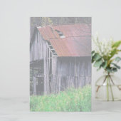 Rustic Barn Briefpapier (Staand voorkant)