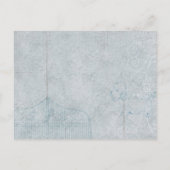 Rustic Barn Daisy Country Wedding Sla de datum op Aankondigingskaart (Achterkant)