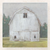 Rustic Barn Glazen Onderzetter (Voorkant)