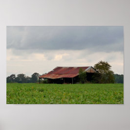 Rustic Barn Home Decor Poster