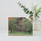 Rustic Barn in Michigan Briefkaart (Staand voorkant)