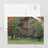 Rustic Barn in Michigan Briefkaart (Voorkant / Achterkant)