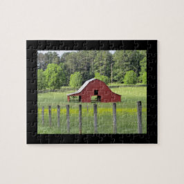 Rustic Barn Jigzaag Puzzle Legpuzzel