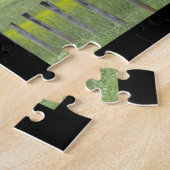 Rustic Barn Jigzaag Puzzle Legpuzzel (Zijkant)