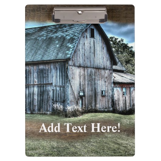 Rustic Barn-klembord Klembord (Voorkant)