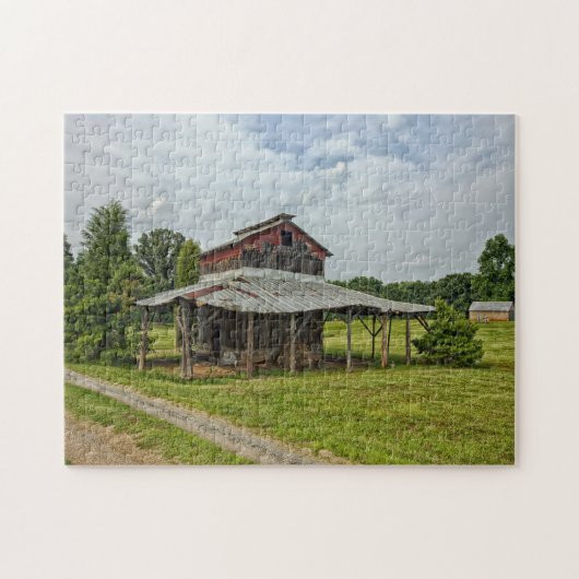 Rustic Barn North Carolina. Legpuzzel (Horizontaal)
