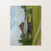 Rustic Barn North Carolina. Legpuzzel (Verticaal)