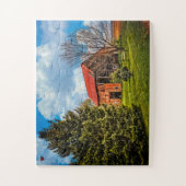 Rustic Barn Ohio Jigzaag Puzzle Legpuzzel (Verticaal)