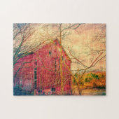 Rustic Barn Ohio. Jigzaag Puzzle Legpuzzel (Horizontaal)