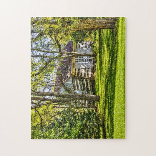 Rustic Barn Ohio. Jigzaag Puzzle Legpuzzel (Verticaal)