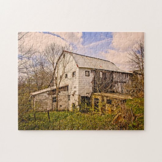 Rustic Barn Ohio. Legpuzzel (Horizontaal)