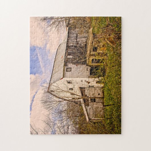 Rustic Barn Ohio. Legpuzzel (Verticaal)